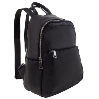 Шкіряний рюкзак BUFFALO BAGS M2266A чорний