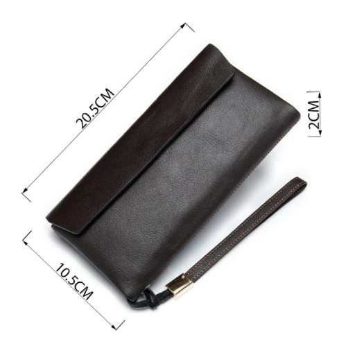 Клатч унісекс Vintage 14903 Коричневий