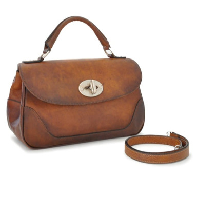 Pratesi BCL347 - Woman Bag Garfagnana in cow leather Bruce Cherry