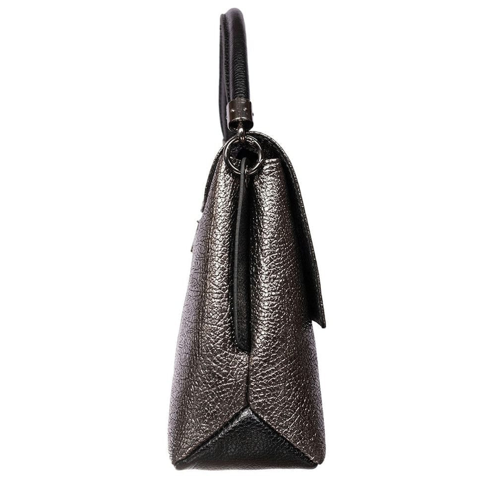 Сумка жіноча шкіряна Desisan 1518-669 срібло