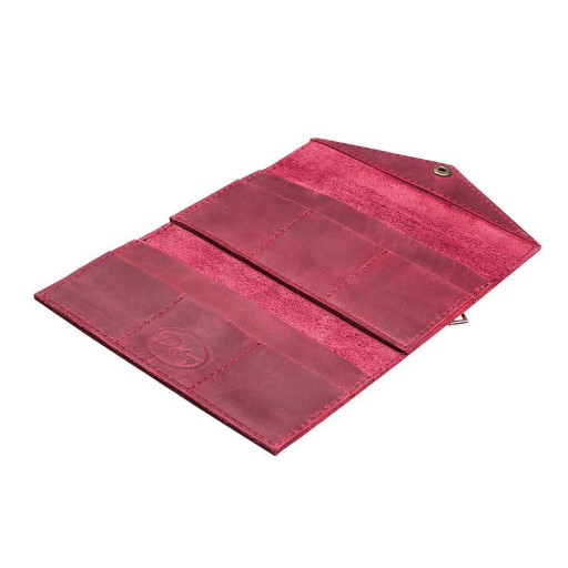 Портмоне велике жіноче Дікей 15,3, колір - Бордовий 153м