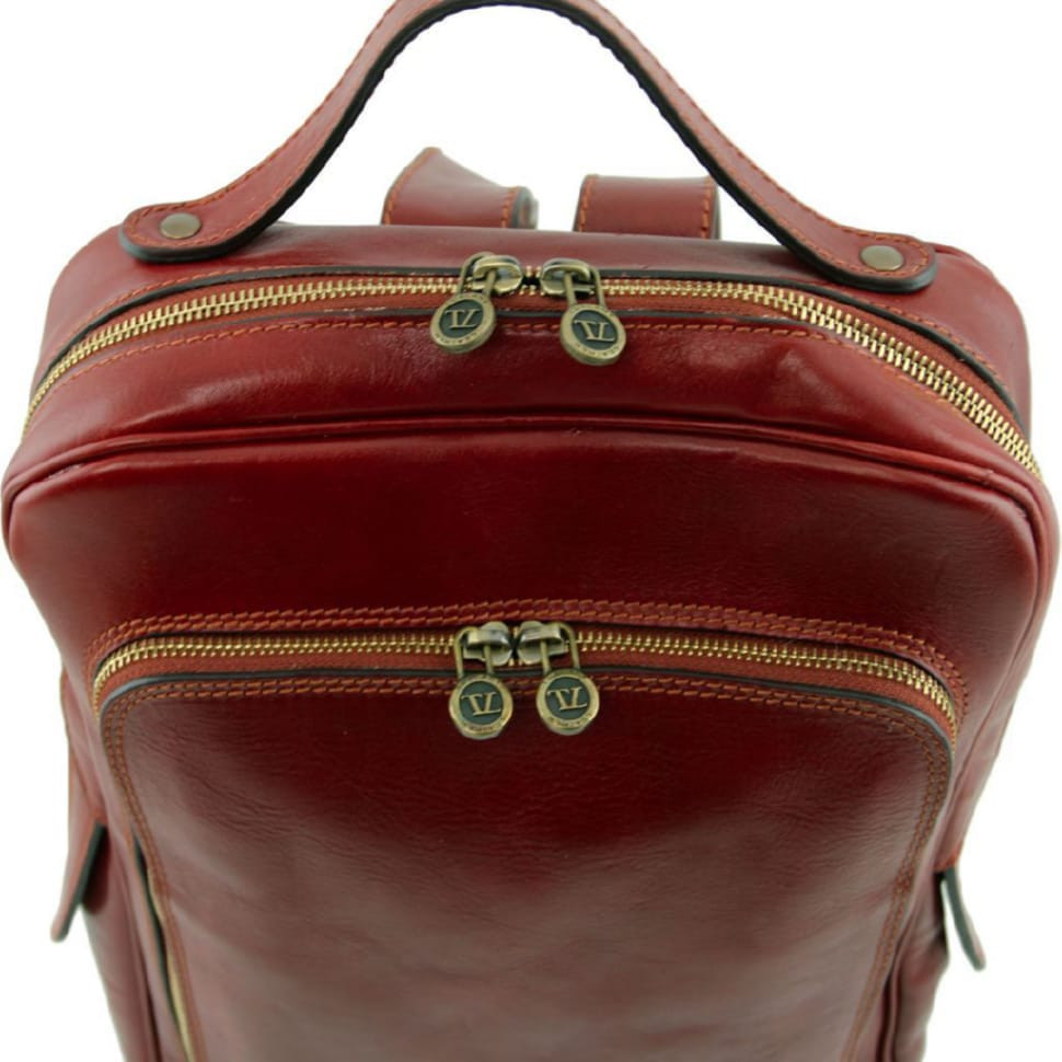 Bangkok Шкіряний рюкзак для ноутбука з відділенням попереду Tuscany TL141289