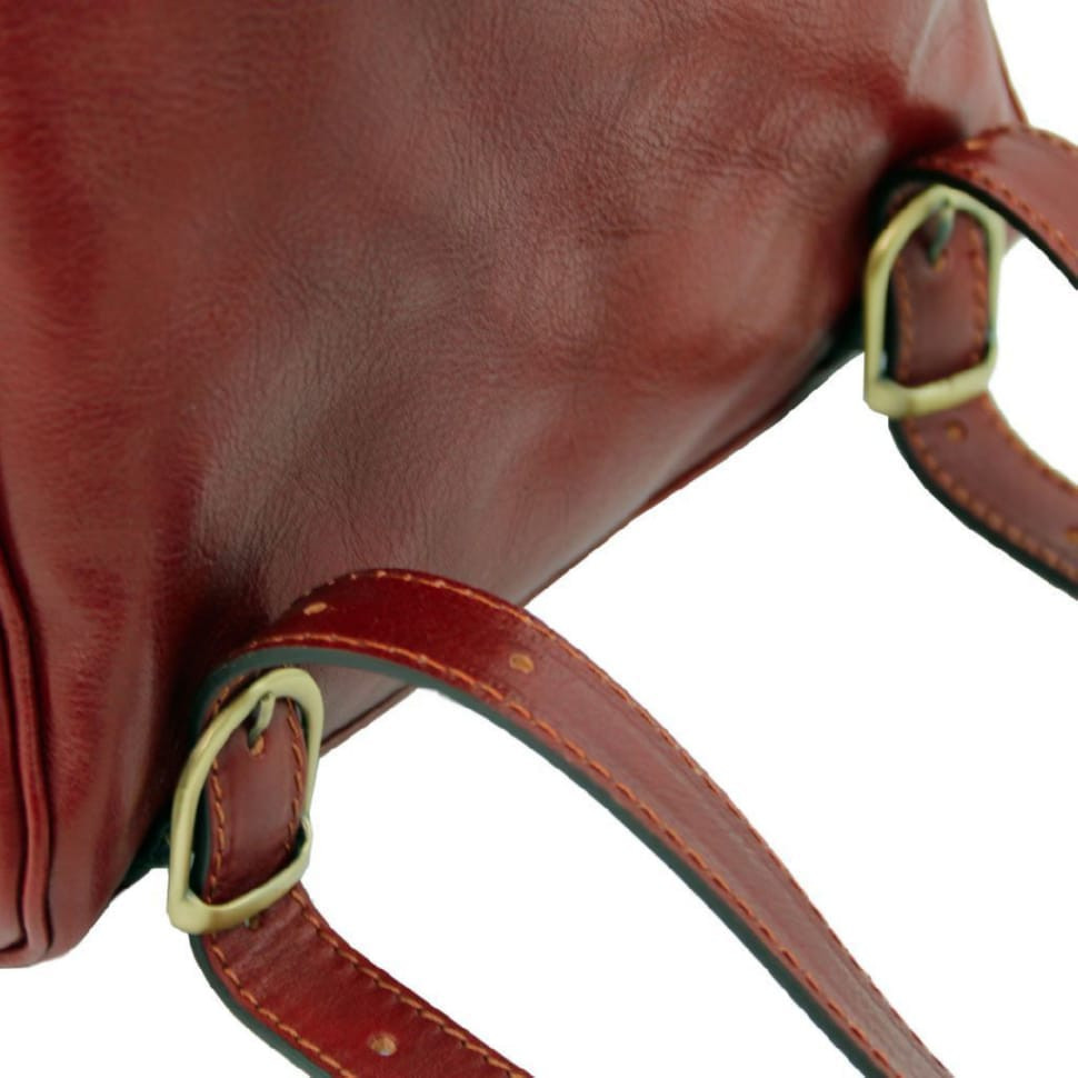 Bangkok Шкіряний рюкзак для ноутбука з відділенням попереду Tuscany TL141289