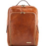 Bangkok Шкіряний рюкзак для ноутбука з відділенням попереду Tuscany TL141289
