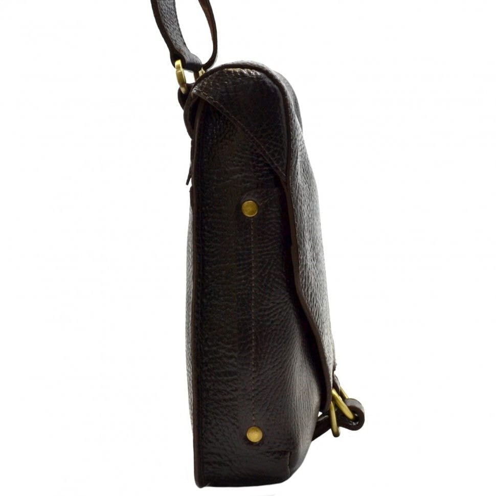 Барсетка м'яка шкіряна Tony Bellucci 5079-886 коричневий флотар