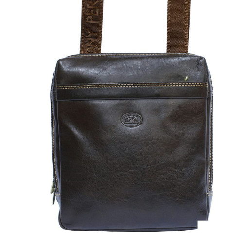 Сумка шкіряна Italico 6001 moro коричневий