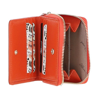 Жіночий шкіряний гаманець Ashwood Y50 Orange (Помаранчевий)