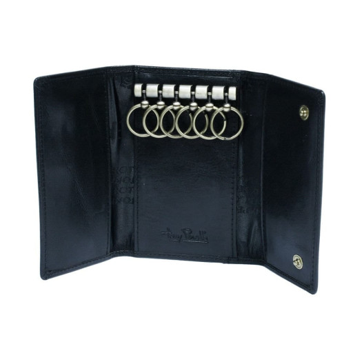 Ключниця шкіряна Italico 2533 чорний