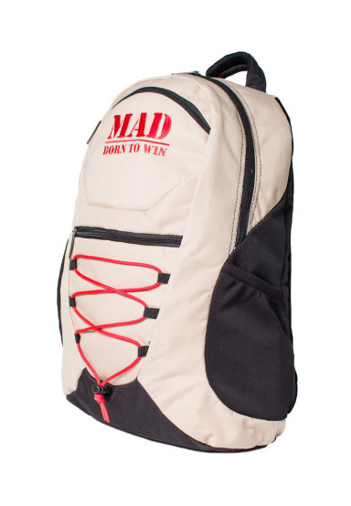 Functional and practical beige urban sports backpack ACTIVE 25L premium quality from MAD™