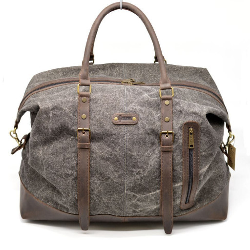 Сумка дорожня парусина канвас і шкіра RG-8310-4lx TARWA