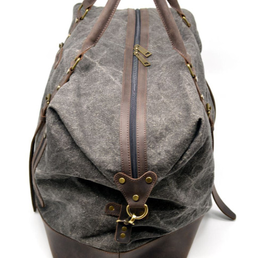 Сумка дорожня парусина канвас і шкіра RG-8310-4lx TARWA