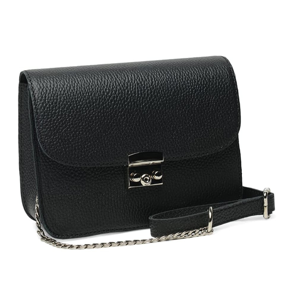 Жіноча шкіряна сумка Ricco Grande 1l650-black