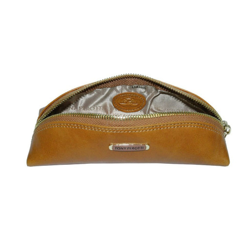 Футляр для окулярів шкіряний Topkapi 3460L giallo жовтий