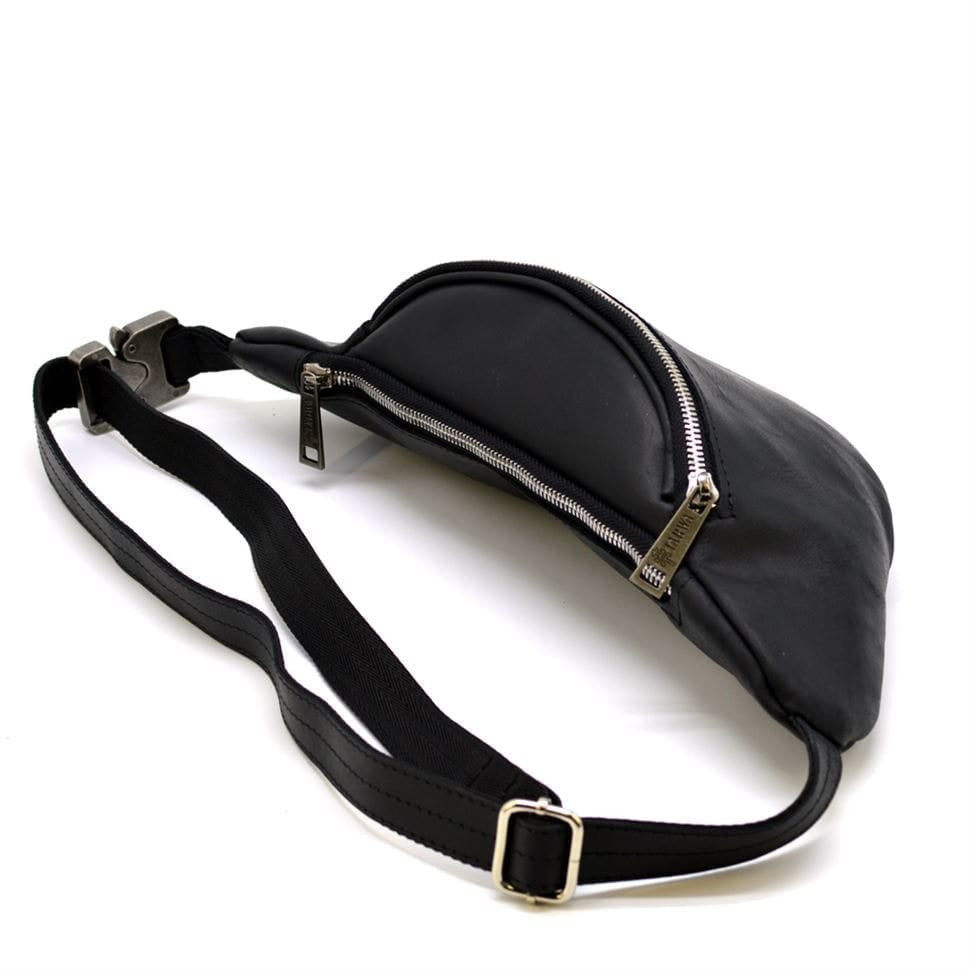 Напоясний сумка з чорної шкіри Crazy horse бренду RA-3036-4lx TARWA