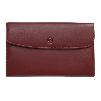 Leather wallet Cortina 5073 rosso red