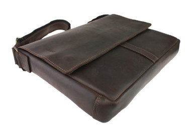 Large leather document bag A4 Sullivan 742-6-1(45)