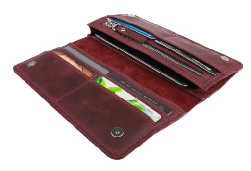 Гаманець жіночий шкіряний великий SULLIVAN 80214(10) марсала