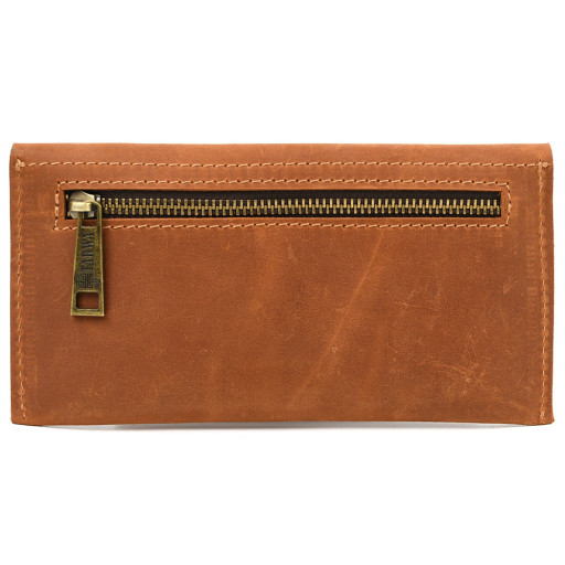 Кошелек кожаный на кнопке TARWA RB-2024-4lx