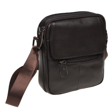 Men's leather bag Borsa Leather k11169-brown