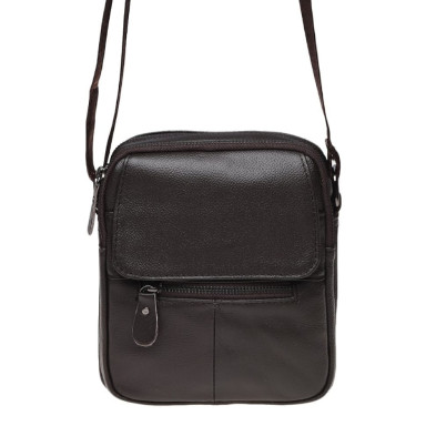 Men's leather bag Borsa Leather k11169-brown