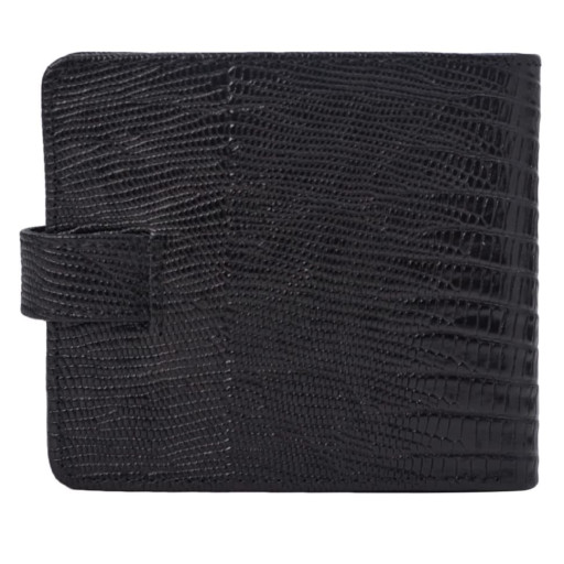 Портмоне шкіра BOND 547-902 чорний лазер