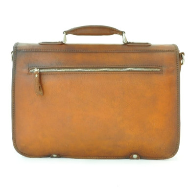 Pratesi BNE610 - Business Bag Secchieta in cow leather Bruce Black