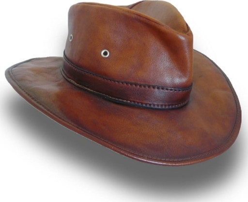 Pratesi BMA040/57 - Cagliostro Hat 57 cm in cow leather Bruce Brown