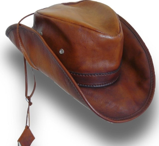 Pratesi BMA040/57 - Cagliostro Hat 57 cm in cow leather Bruce Brown