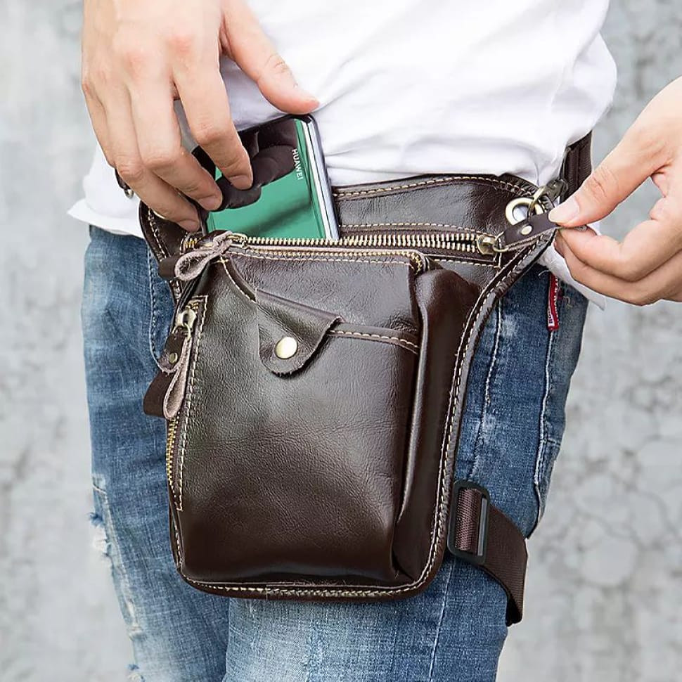 Сумка кобура шкіряна стегна Bexhill bx9667