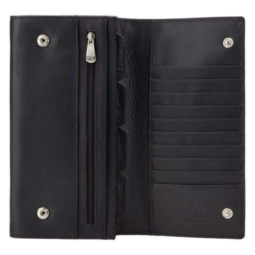 Портмоне дорожнє Visconti 1179 Polo (Black) тревелкейс