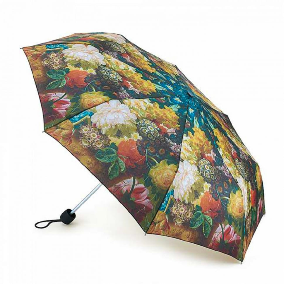 Women's umbrella Fulton National Gallery Minilite-2 L849 Flowers in a Vase (Flowers in a vase)