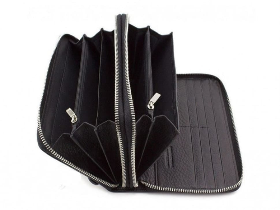 Шкіряна чоловіча барсетка Marco Coverna (18541) B-5902B/Q на два відділення