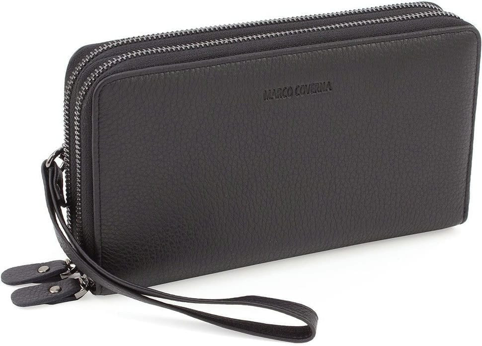 Шкіряна чоловіча барсетка Marco Coverna (18541) B-5902B/Q на два відділення