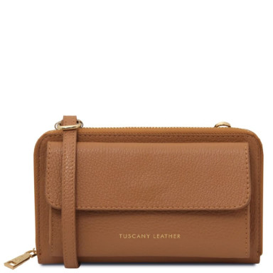 Шкіряний гаманець, сумка для телефону Urania Tuscany Leather TL142433