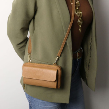 Шкіряний гаманець, сумка для телефону Urania Tuscany Leather TL142433