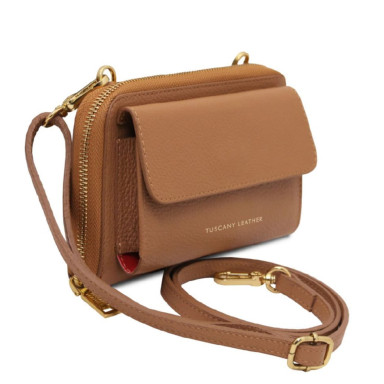 Шкіряний гаманець, сумка для телефону Urania Tuscany Leather TL142433
