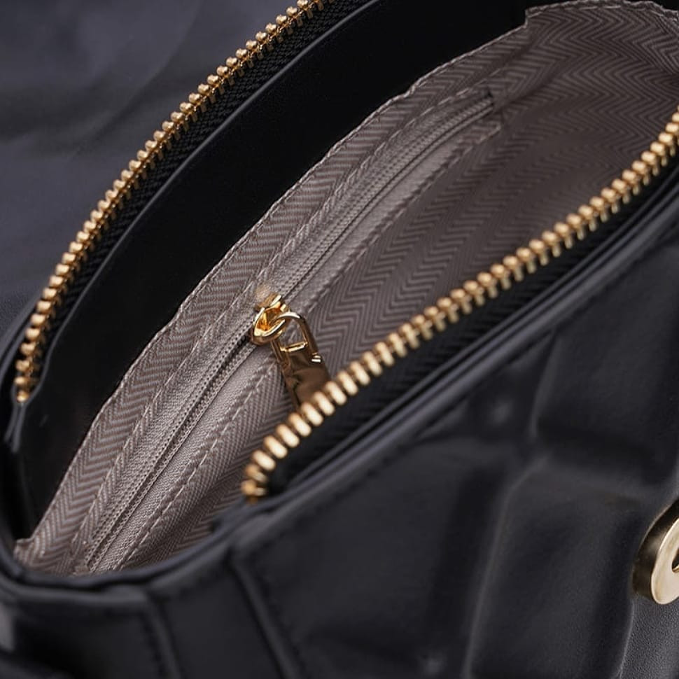 Жіноча шкіряна сумка Keizer K11319bl-black