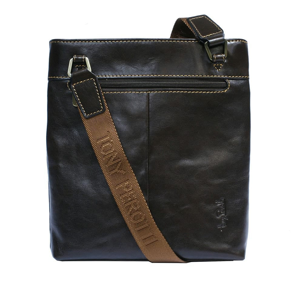 Сумка шкіряна Italico 6048 коричневий