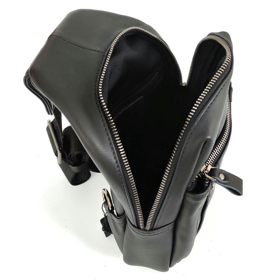 Слінг чорний через плече Tiding Bag S-JMD10-6023A