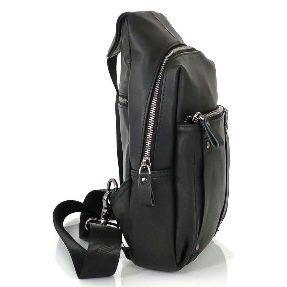 Слінг чорний через плече Tiding Bag S-JMD10-6023A