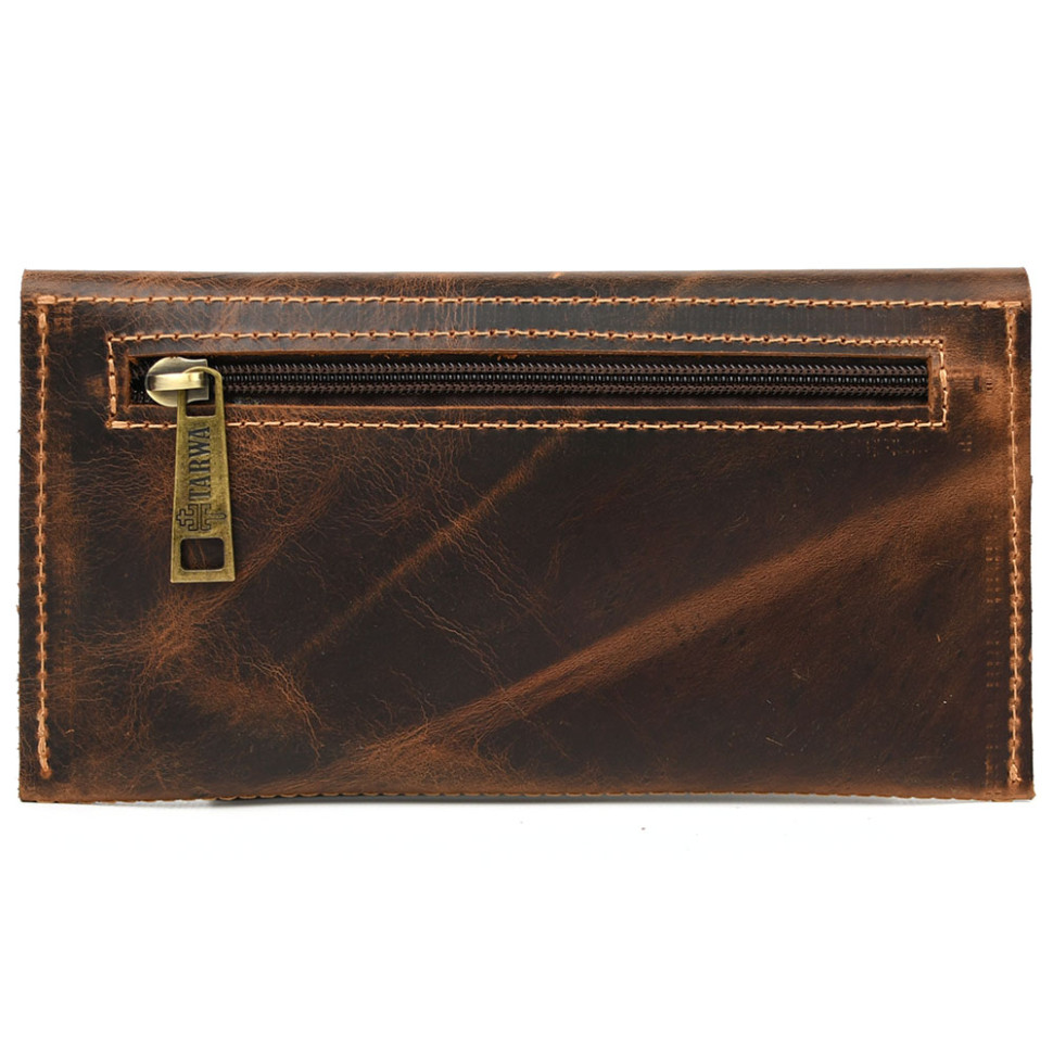 Гаманець шкіряний на кнопці TARWA RYv-2024-4lx