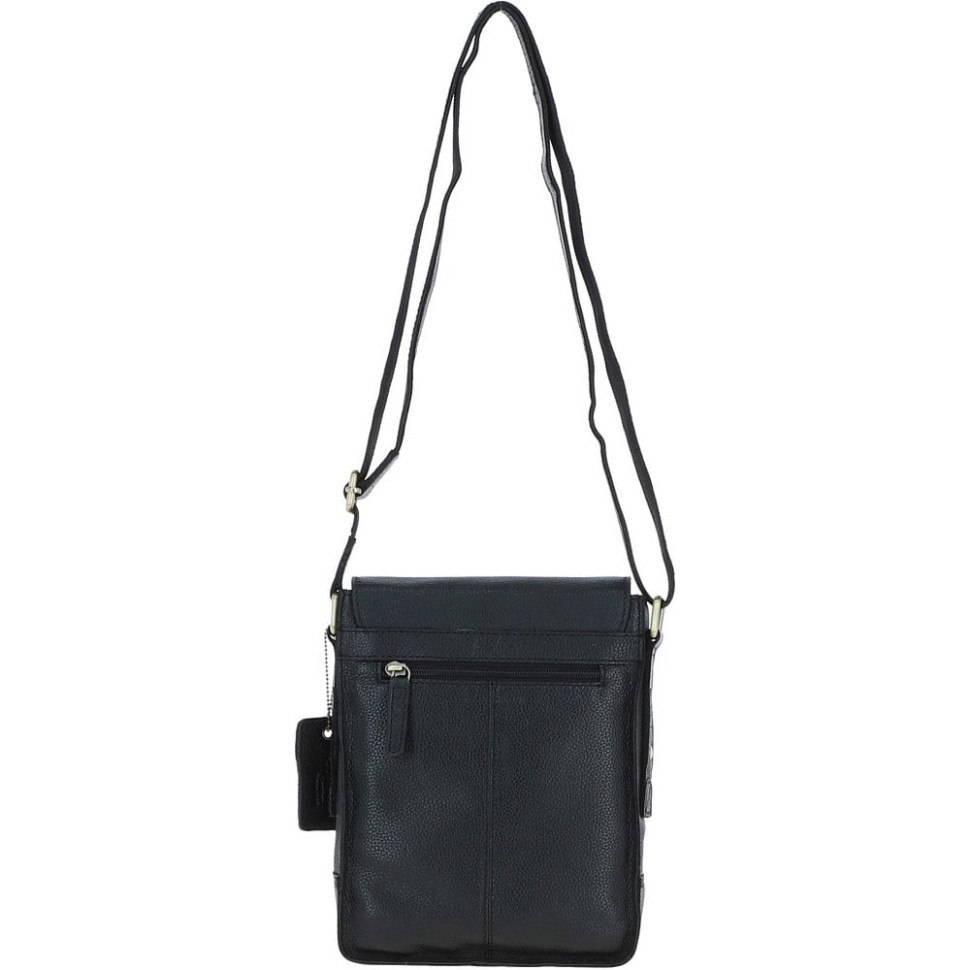 Сумка чоловіча Ashwood Q42 Black (Чорний)