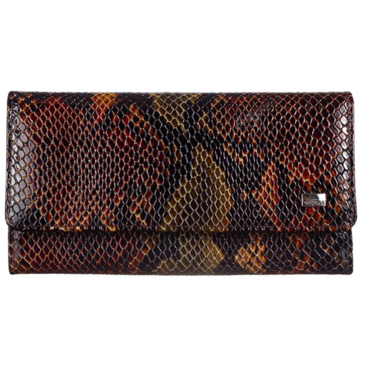 Кошелек женский кожаный Desisan 900-586 зеленая змея