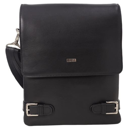 Барсетка шкіра м'яка DESISAN 1327-101 чорна гладка