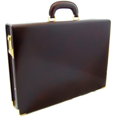 Pratesi RCF317/7 - Machiavelli Slim Attach Case in cow leather Radica Coffee