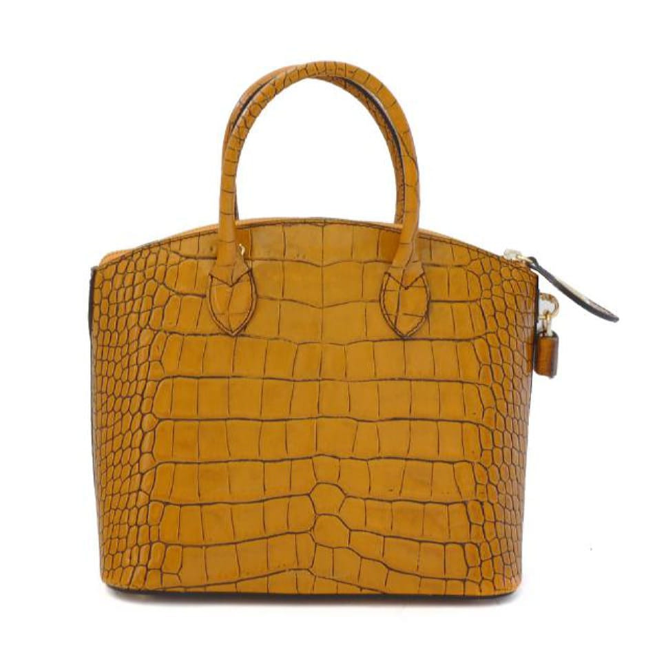Pratesi KPA348/P - Versilia King Small Woman Bag in cow leather King Panna