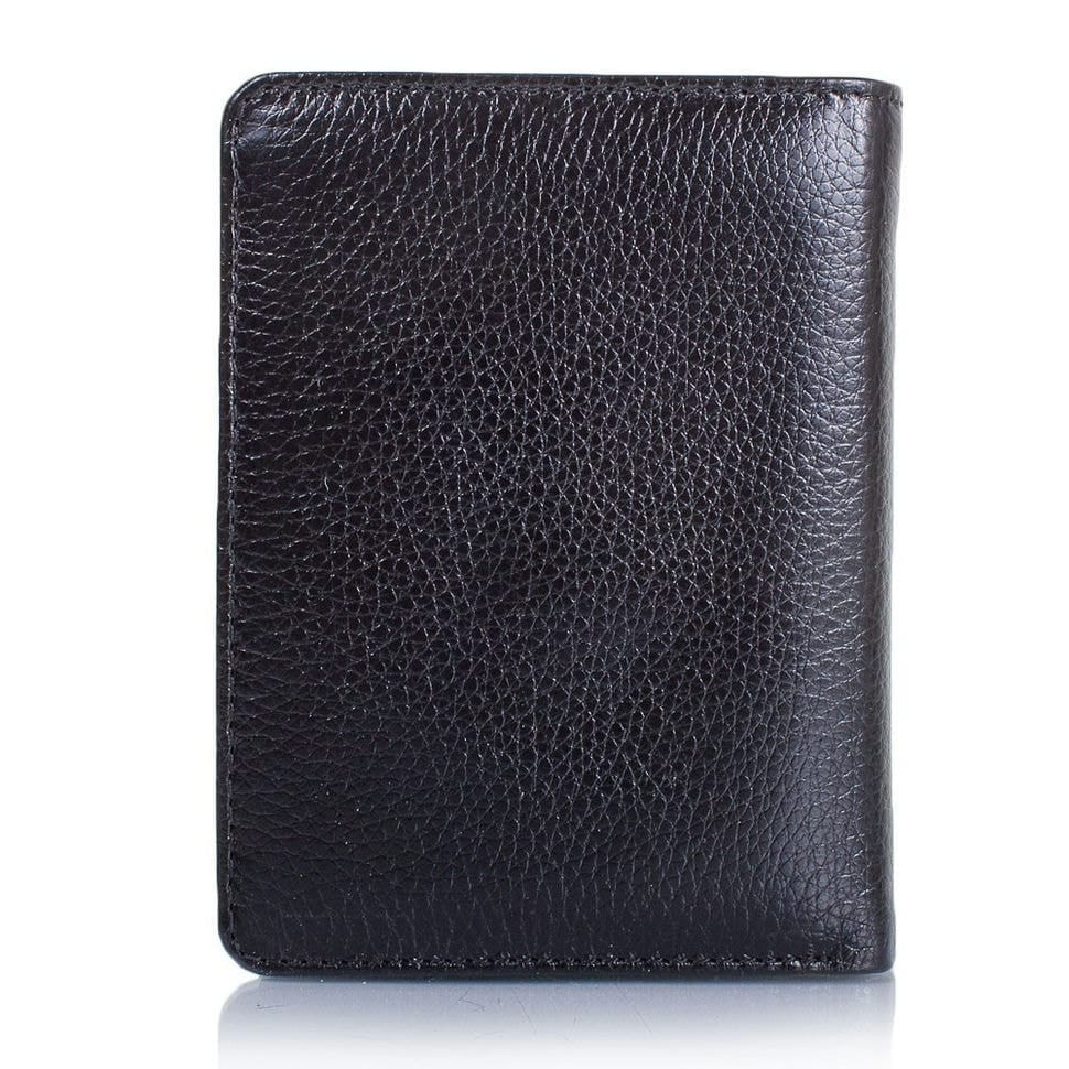 Гаманець жіночий шкіряний CANPEL 967-7 чорний флотар