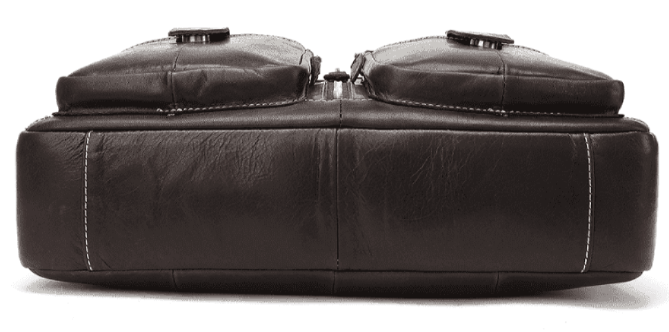 Сумка-портфель мужская из кожи Vintage 20004 Коричневая