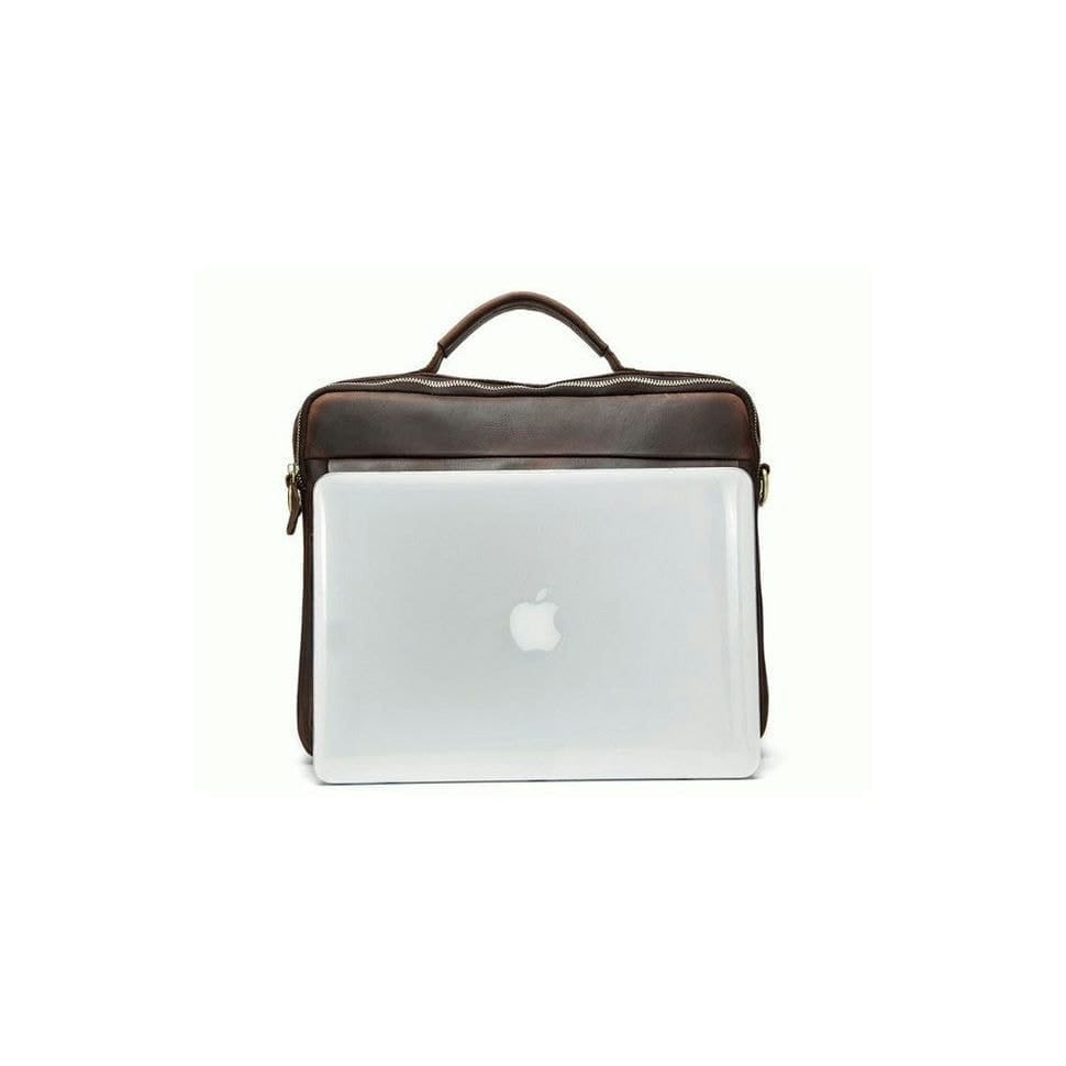 М'який портфель шкіряний BUFFALO BAGS M8001C коричневий