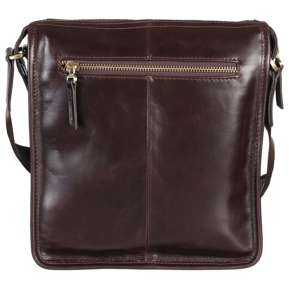 Барсетка м'яка шкіряна Tony Bellucci 5039-09 коричневий гладкий